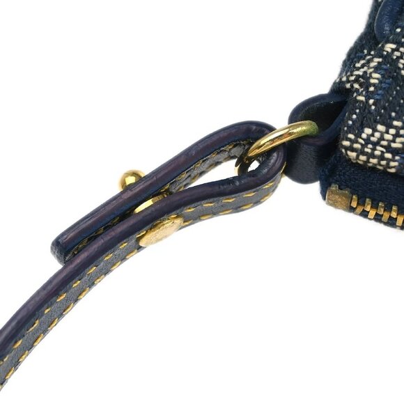 Christian Dior Navy Trotter Saddle Handbag - Picture 5 of 10